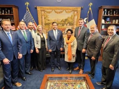 García Cabeza de Vaca realiza gira de trabajo en Washington